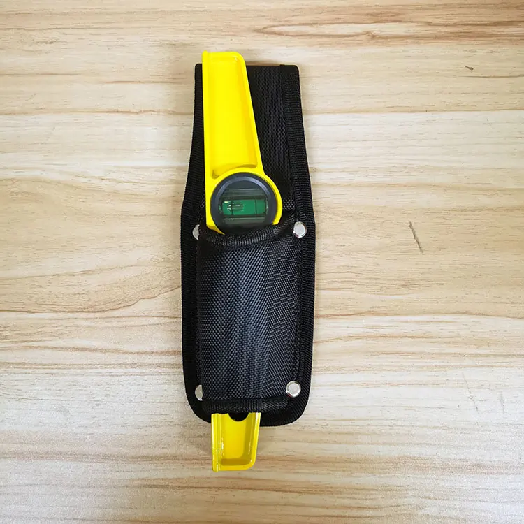 Oxford Fabric Spirit Levels Holder Aluminum Alloy Spirit Level Pocket Sleeves