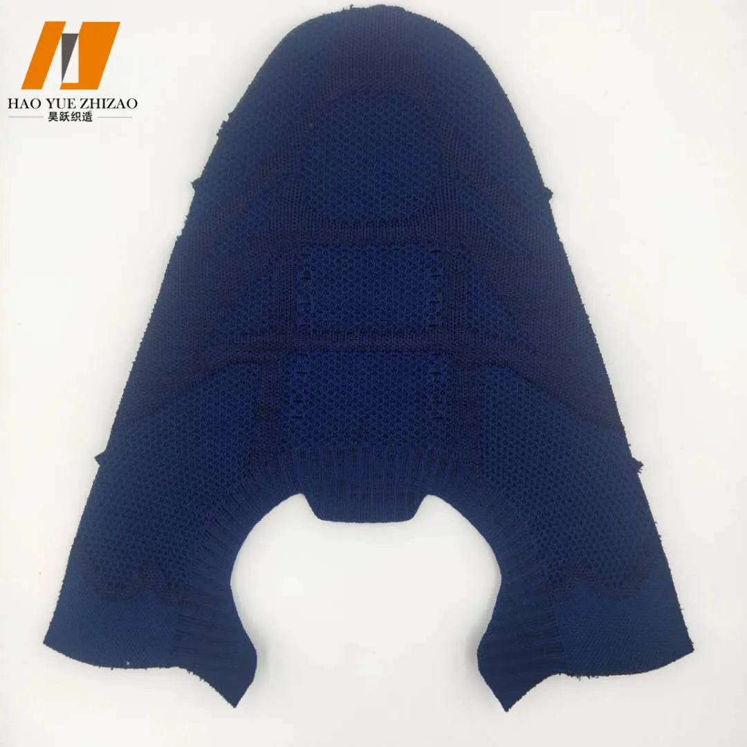 Factory Made Shoe Upper Zipper Pvc Uppers Mesh Fabric For Sports Shoes