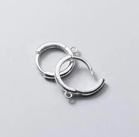 NANA high quality 925 sterling silver 11.5mm earring hook findings