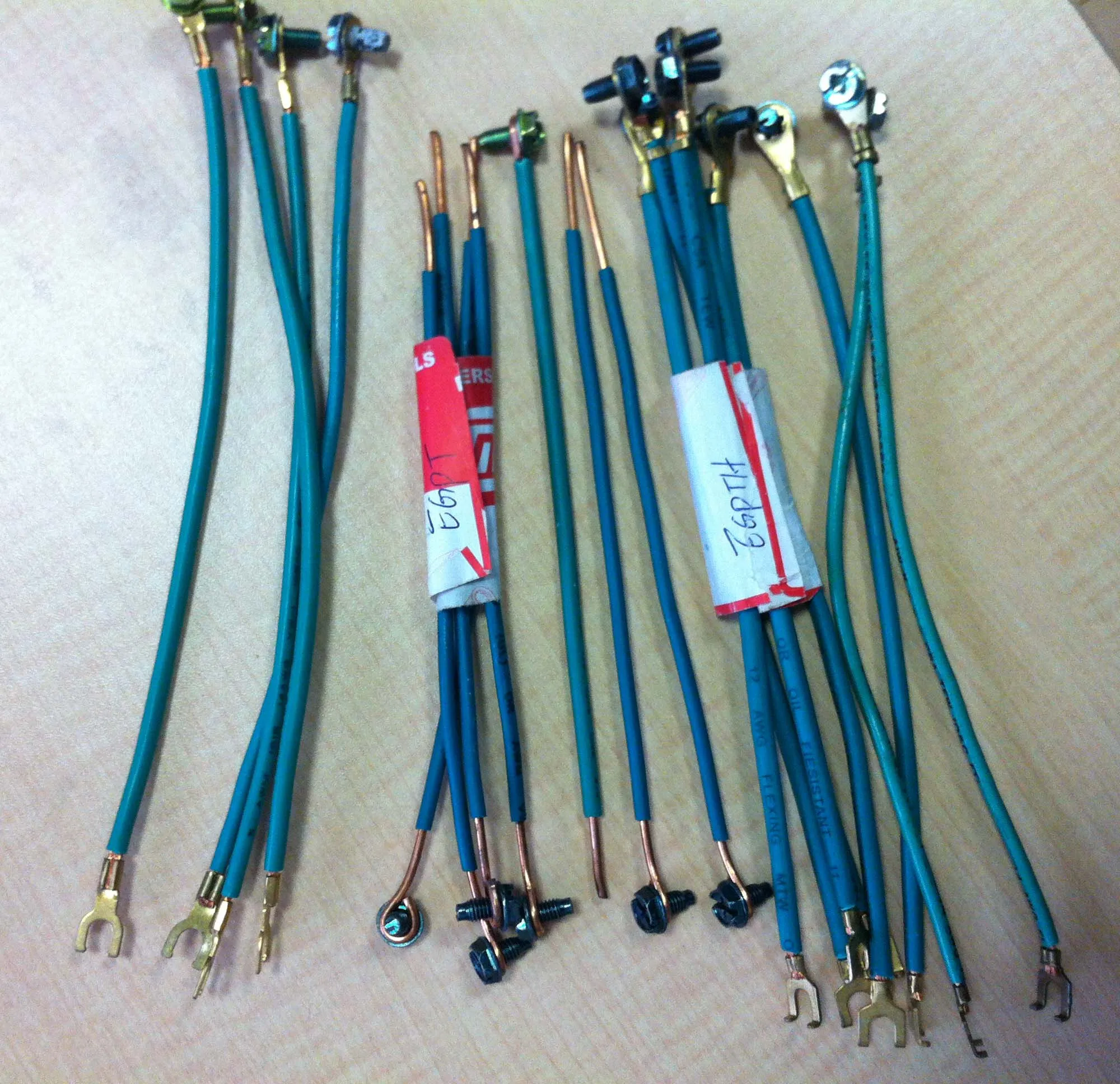 Shanghai Linsky электрические разъемы и заземляющие Свиные хвосты 7 дюймов 14 AWG многожильный косичек