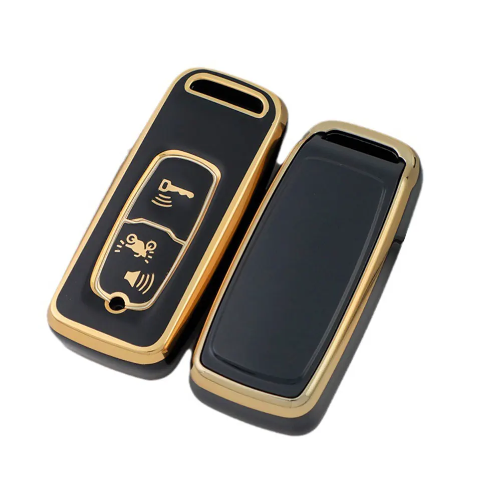 Чехол для ключа мотоцикла из ТПУ Honda PCX160 VISION SH350 PCX 160 3-кнопочный держатель брелков аксессуары