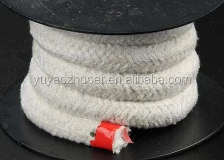 Уплотнительная веревка из керамического волокна для духовки/печи/котлоагрегата
