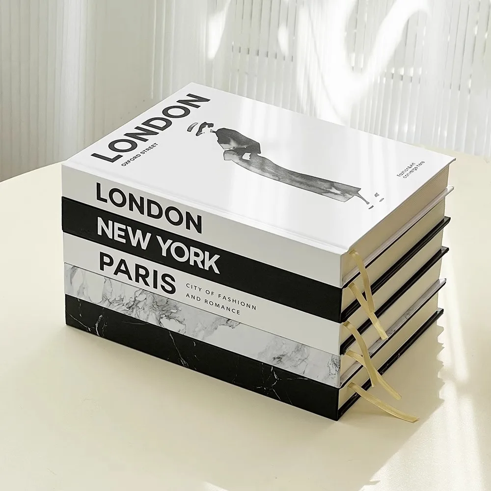 Fashion Fake Book Decoration Magazine Simple Creative Shooting Homestay prop book model book box