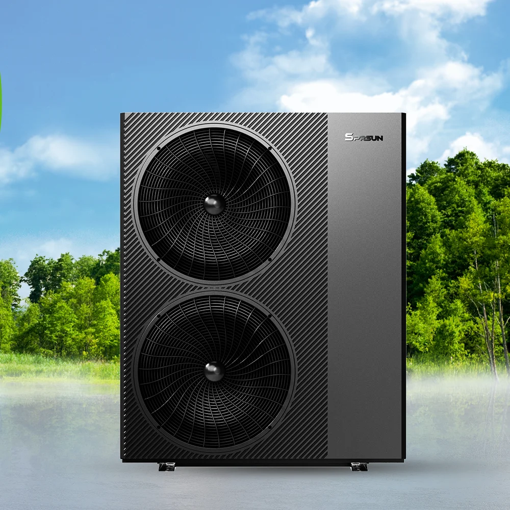 SG Ready Air Source Heat pump 220-380V single-block home central cooling heating air to water heating pump