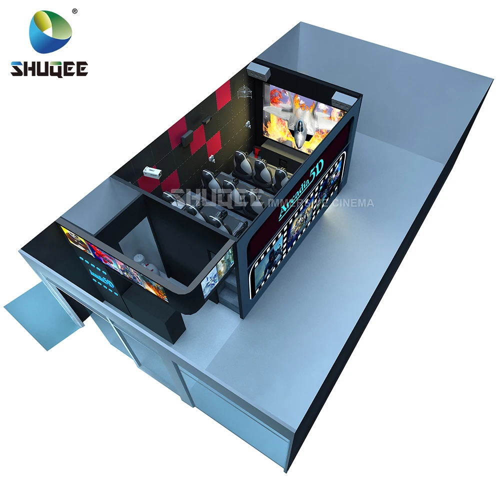 Simulator Control 4D 5D 7D 9D 12D Cinema Motion Chair Ride Simulator Amusement