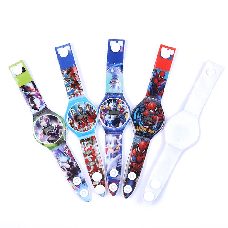 
Beian Disney audited factory colorful printed plastic snap children digital watch 