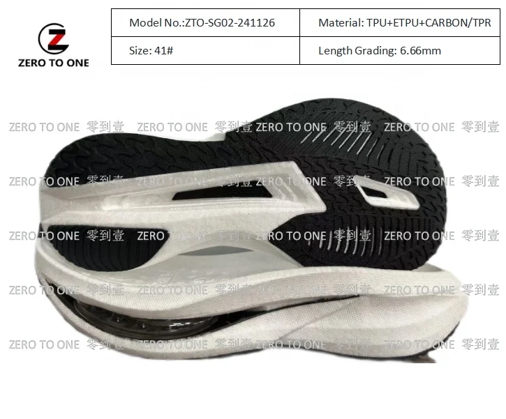 Casual Shoe Soles OEM Sneaker Outsole ETPU Shoe Soles Made From 3D Printed Molds Outsole ETPU Soles For Shoe Making