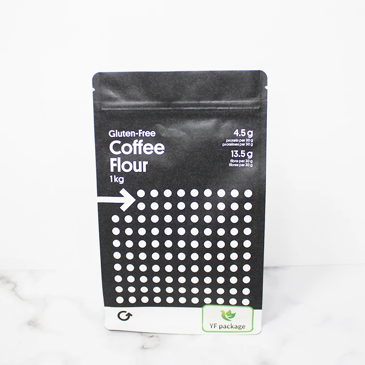 Wholesale Custom Printed High Quality Food Grade Packing Coffee Bag With Valve