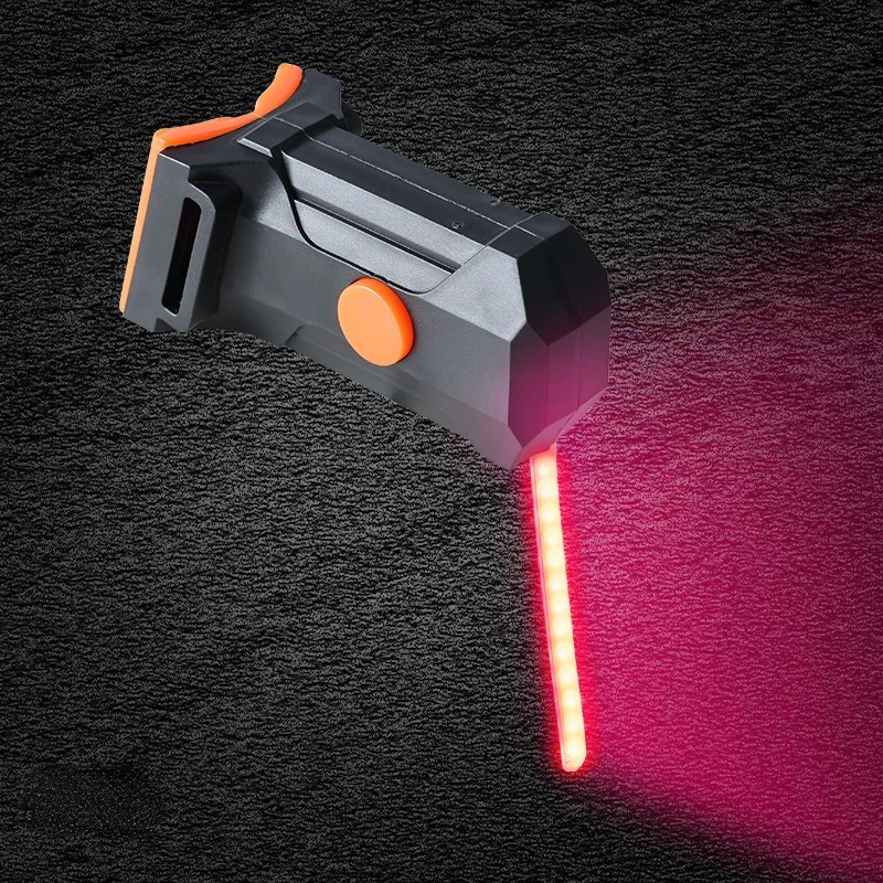 LED Bike Tail Light USB Rechargeable Photon Bicycle Tail Light High Brightness Photon Drop Bike Night Tail Light Multiple Colors