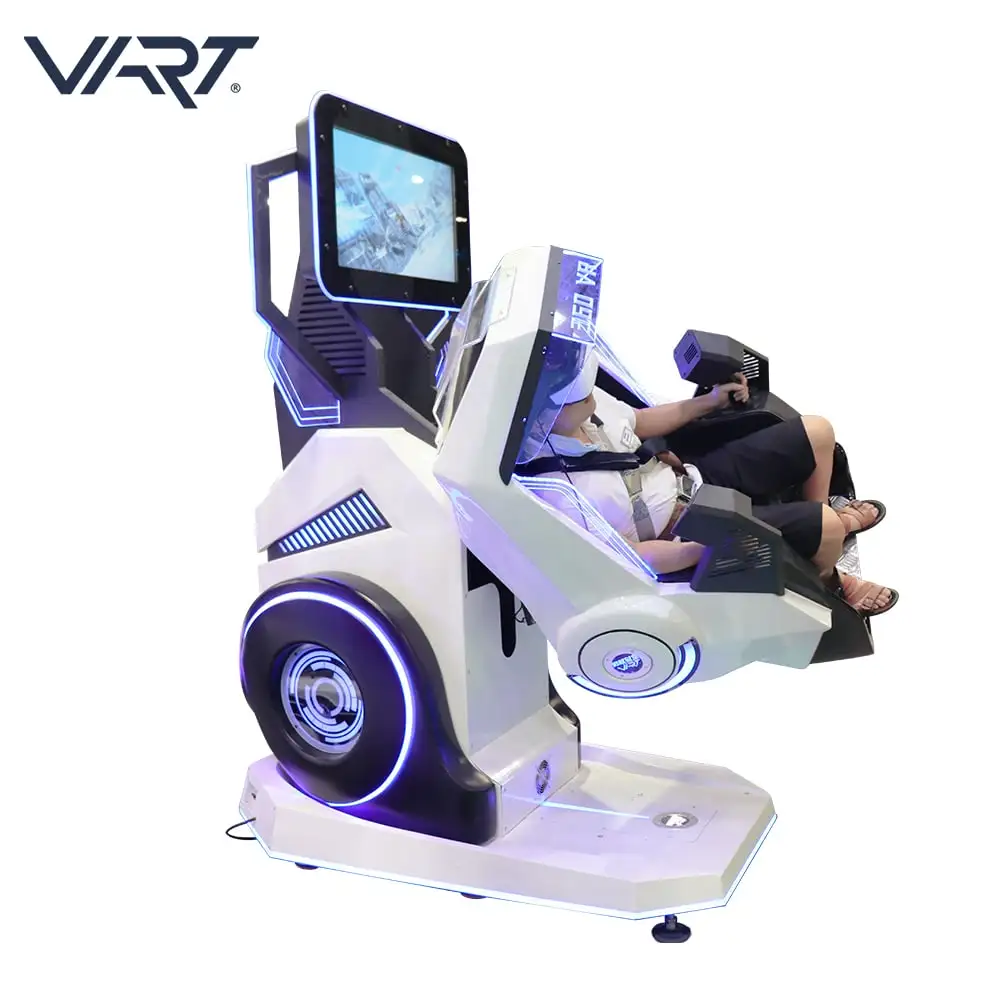 VART 9D Virtual Reality Motion Chair Simulator 720 Degree VR Flight Simulator Cockpit for Sale
