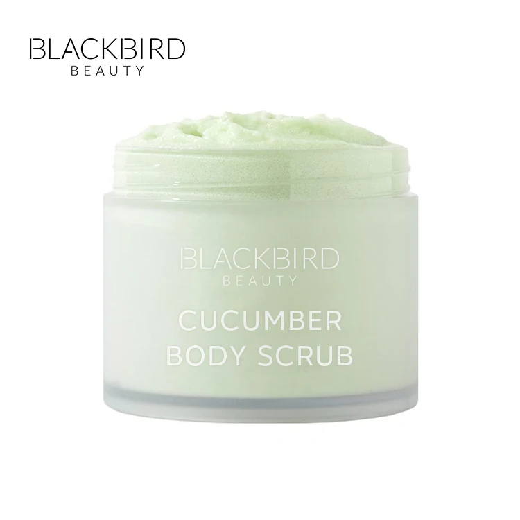 Private Label Customized Package Natural Whitening Body Scrub Exfoliating Face Sugar Scrub Wholesale Cucumber Coffee Body Scrub