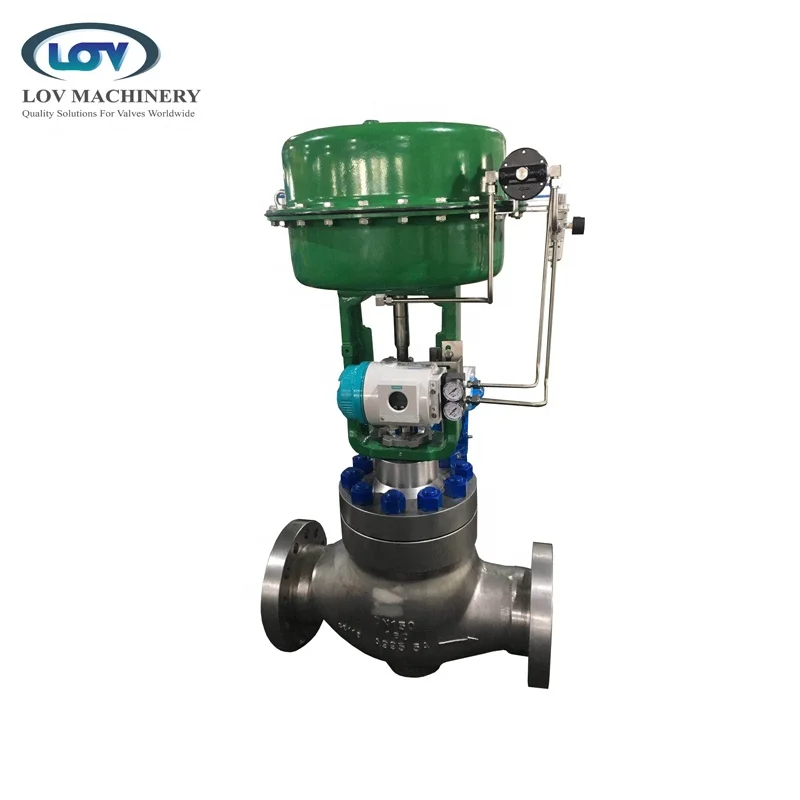 OEM Pneumatic Actuator Or Electric Actuator Stainless Steel Control Globe Valve