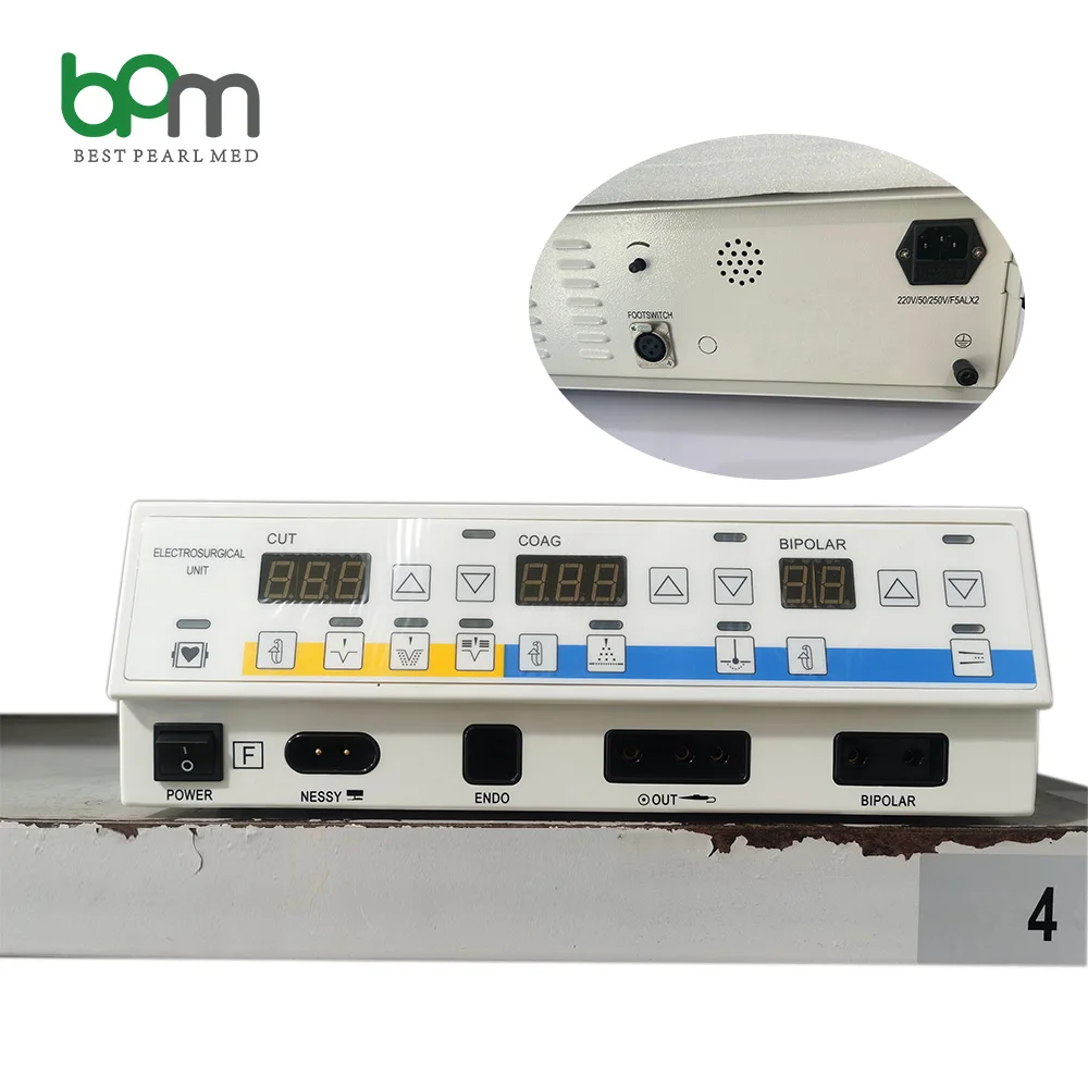 BPM-ES506 Electrosurgical Generator Beauty Portable 400watts Bipolar Surgical Diathermy Machine