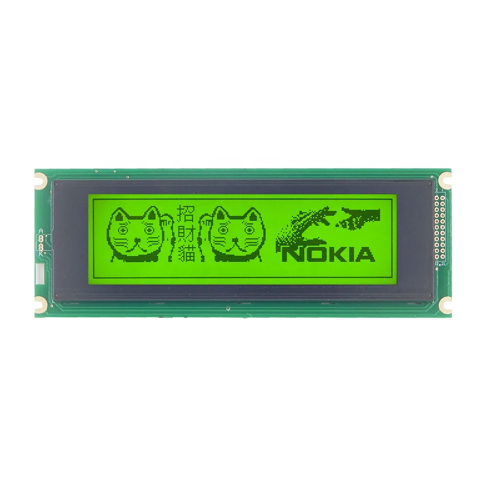 TCC LCD industrial cob graphic module T6963 controller panel 22 pin  stn lcd 240x64 display