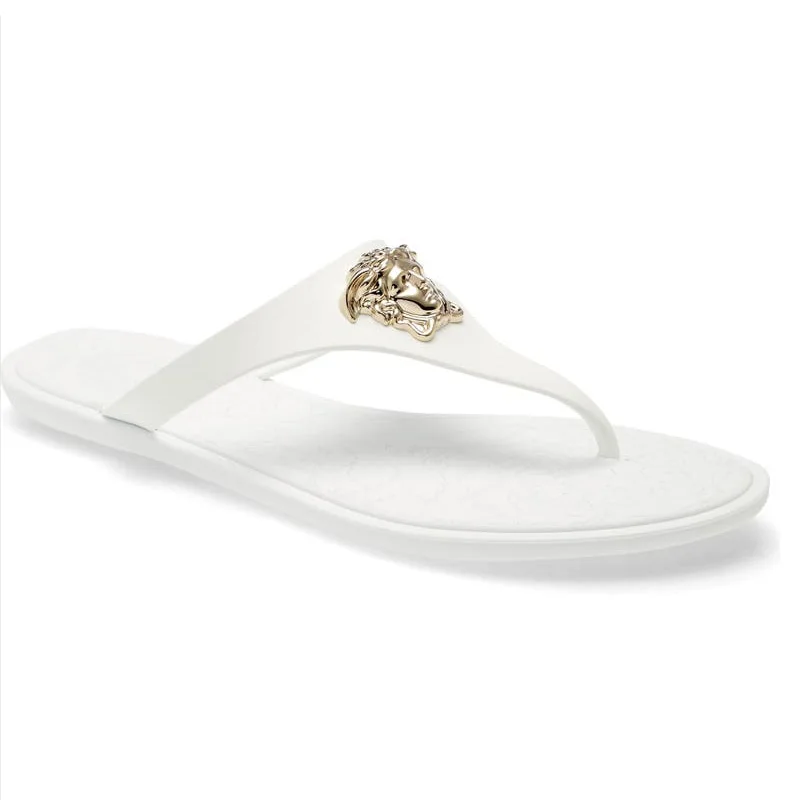 2022 Women Jelly Slipper Sandal Outdoor Ladies brand ladies slipper Plastic Shoes Luxury PVC Rubber Flip Flop Shoes