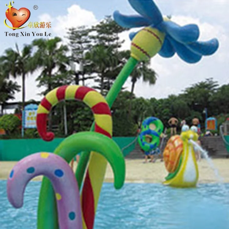 Tipping bucket for aqua park water spray equipment water play water park