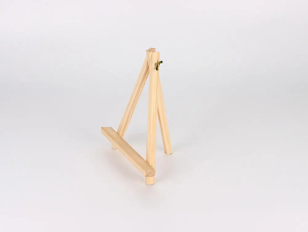 Children drawing art display holder oil watercolor painting wooden easel stand