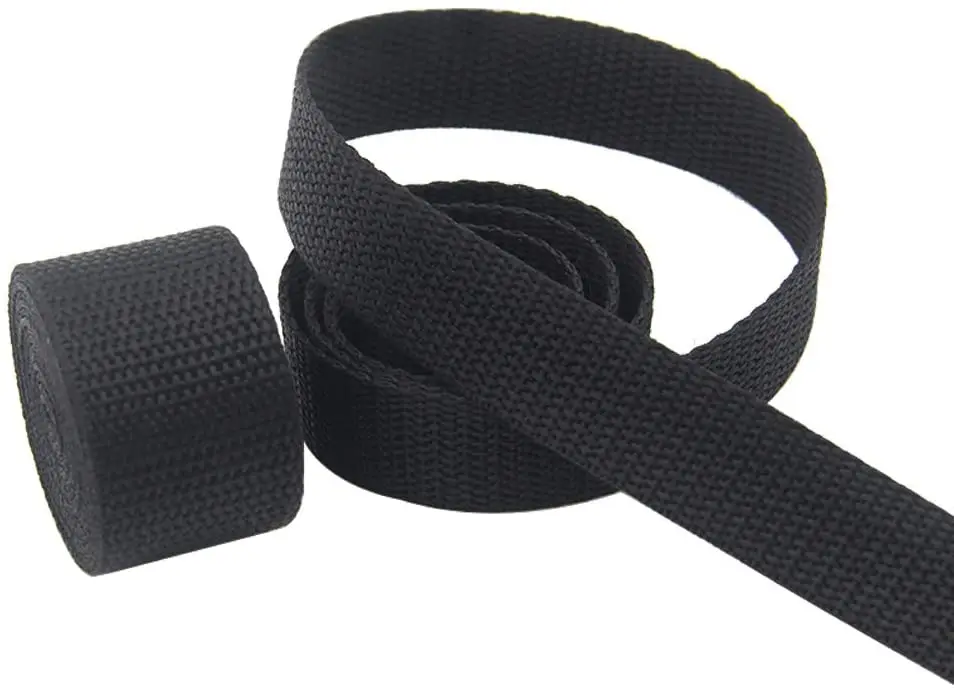 High quantity Polypropylene trimming  nylon webbing For Bags belt