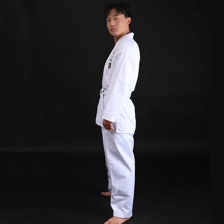 QUTENG bjj gi judo uniform unisex karate uniform 100 per ent cotton karate uniform arawaza