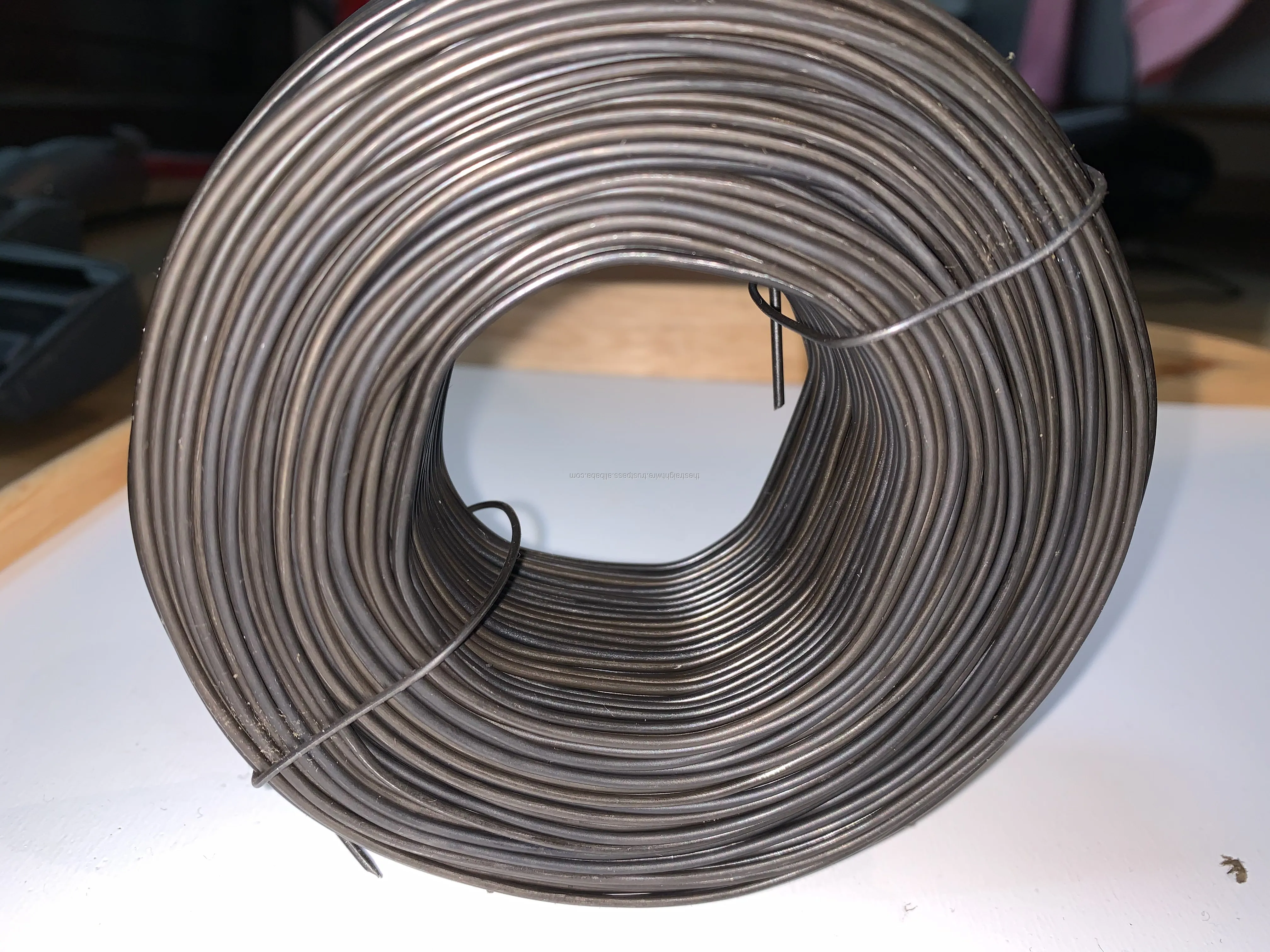 
Rebar Tie Wire 16.5 Gauge Black Soft Annealed Wire 3.5 lb/Roll 