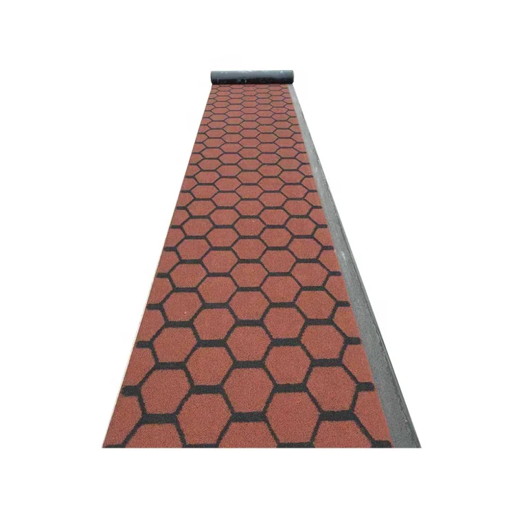 asphalt shingle mak/ asphalt roll roofing red asphalt roof shingles copper tile for villa new rooftop
