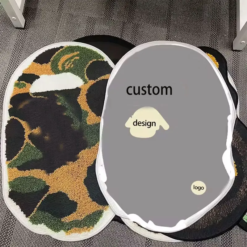 Velvet 3d printed rugs for living room brand carpet bedroom rug anime