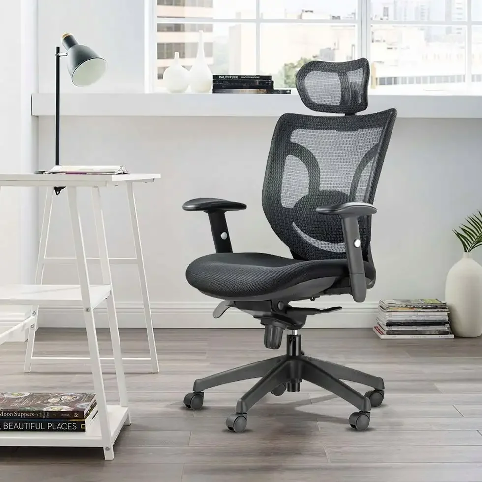 Kabel Modern Luxury Ergonomic Lumbar Support Adjustable Mesh Office Chairs