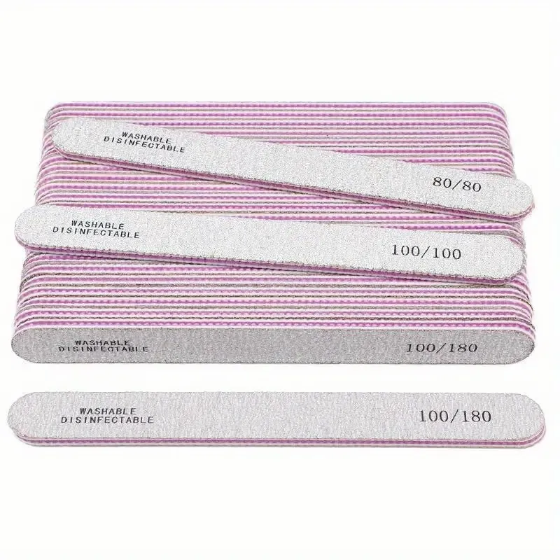 Wholesale Emery Board Nail Files 100 180 240 Grit Nail Tools File Strip Nail File Manufacturer