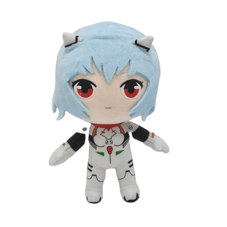 Anime EVA plush toy NEON GENESIS EVANGELION Ayanami Rei plush doll