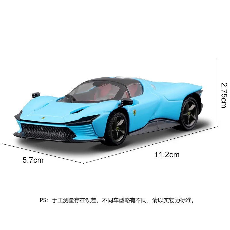 Распродажа 1:43 весы Daytona Sp3 металлический автомобиль игрушки имитация из сплава модель автомобиля для детей взрослых украшение коллекция подарков