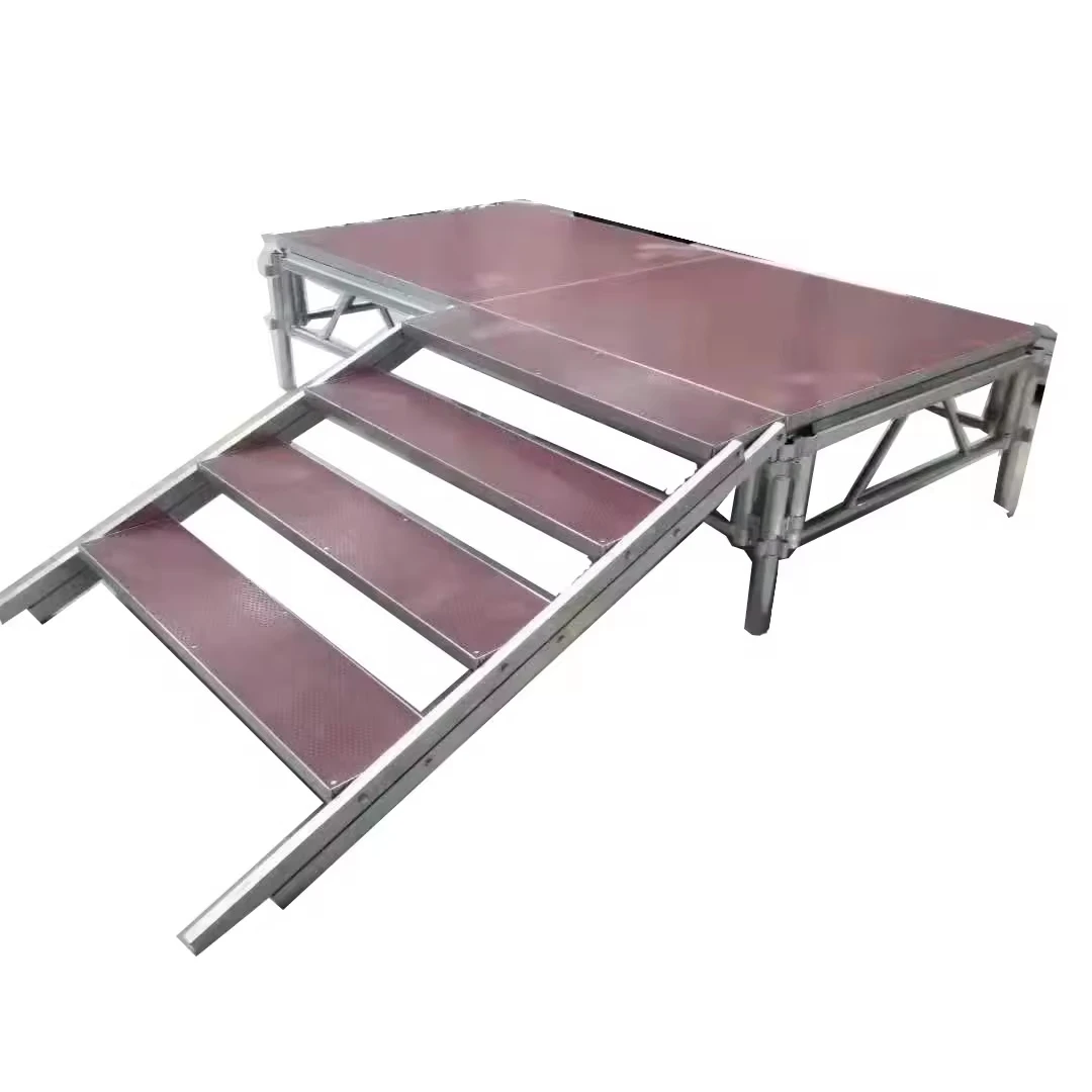 Customize Aluminum Stage Platform Event  Concert Wedding Stage Stairs
