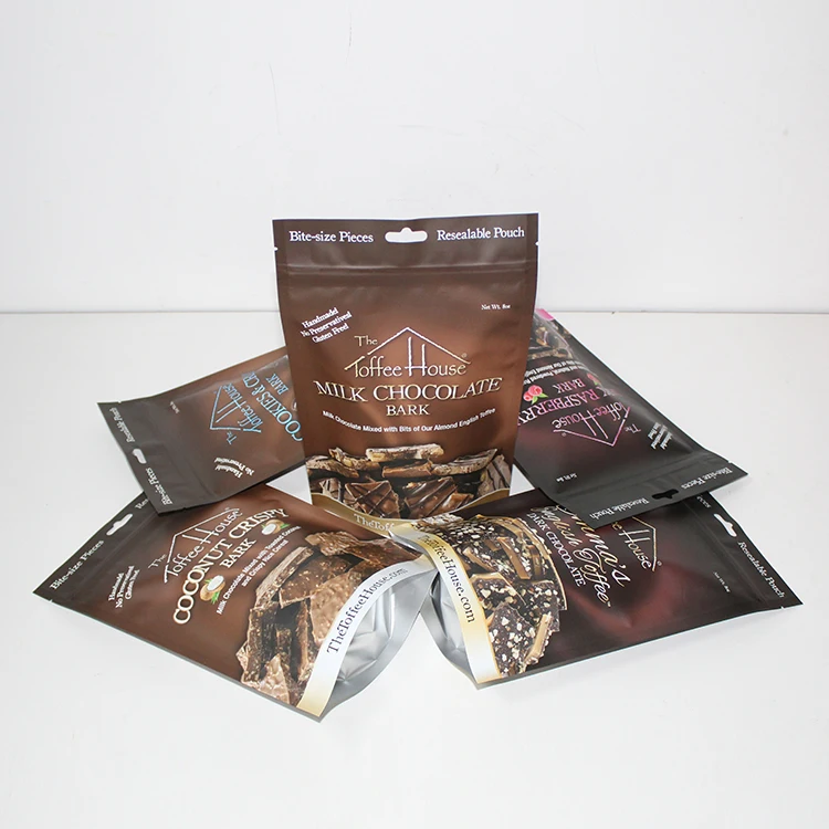 Pvc Ziplock Frost Food Frozen Foodgrade Grip Seal Polythene Digital Printing Matte Custom Vinyl Zipper Frosted Packaging Bag