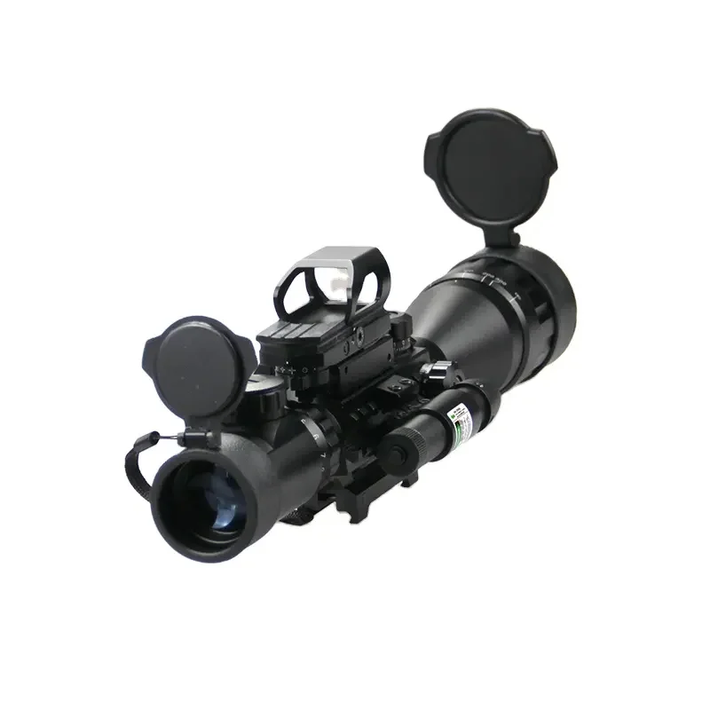 Factory wholesale C4-16X50AOEG red dot optical aiming red/green illumination 5-level aiming telescope