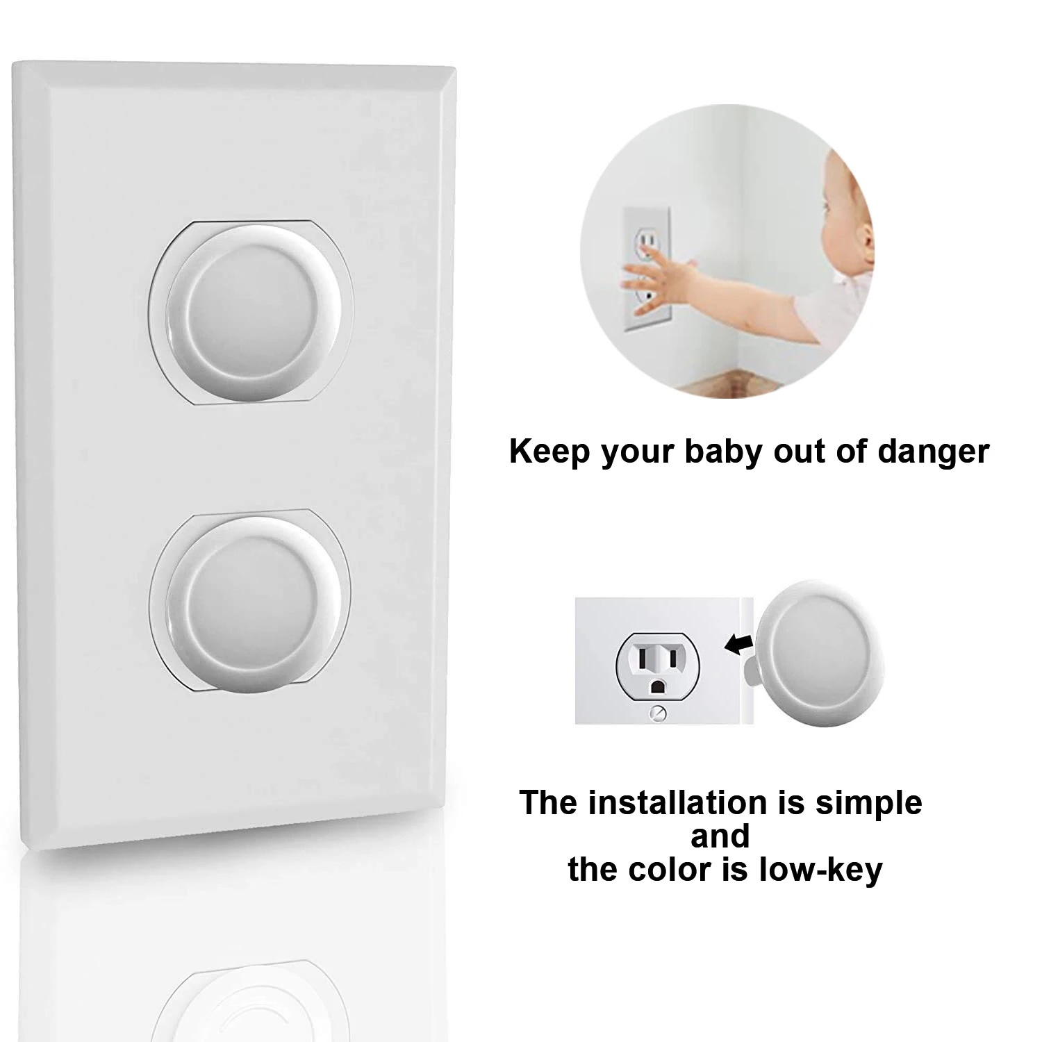 Promotional OEM Reasonable Price 44 Pack Safeguard Set Home Kids Baby Proofing Kit