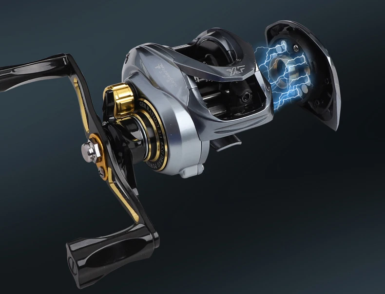 JETSHARK 19+1 Ball Bearings gear ratio7.2:1  Left / Right Hand Water Drop wheel High Speed bait casting Fishing Reel