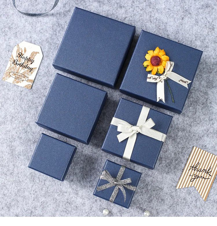 Jewelry Box Ring Necklace Storage Travel For Women Luxury Paper Custom Jewellery Oem Customized