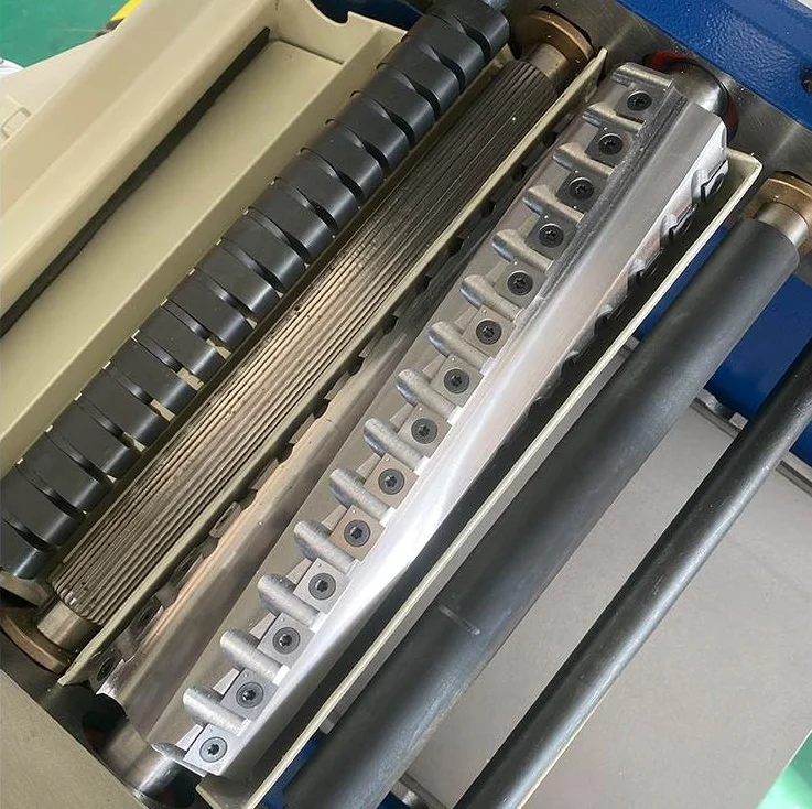 ZICAR electric planer machinery Steel body spiral cutter segmented cutter head for sale