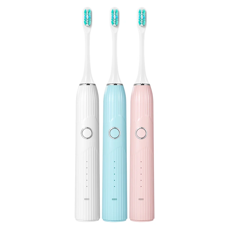 Горячая Распродажа новая умная электрическая зубная щетка для взрослых детей многоразовая перезаряжаемая IPX7 Водонепроницаемая звуковая