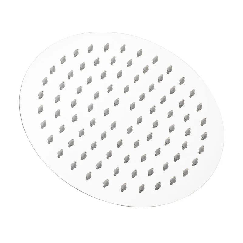 Wholesale price 6 8 10 12 inch shower round top shower set bathroom 304 stainless steel top head shower