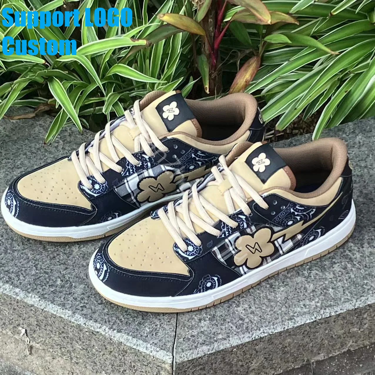 Factory Hot Sale Can Wholesale Customized High Quality Patent Leather Fashion Breathable Classic Comfortable Sneakers