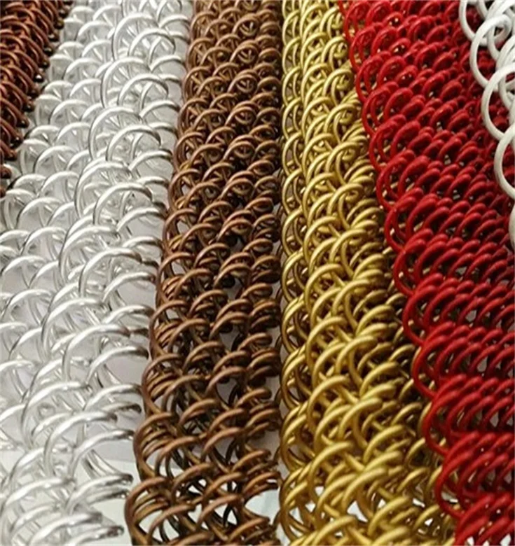 Stainless Metal Architectural Decorative Curtain Wire Mesh