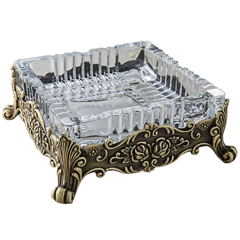 Creative Glass ashtrays Exquisite Cigar Ashtray Cigar Ashtrays Smokeless
