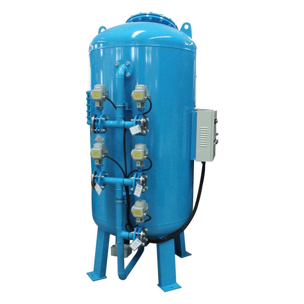 Dia1.4m   manganese greensand filter system for drinking water treatment