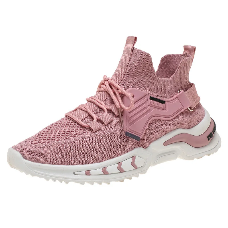 amazon 2023 wear-resisting non slip chunky white custom logo sneakers women casual woman shoes fitness walking style shoes