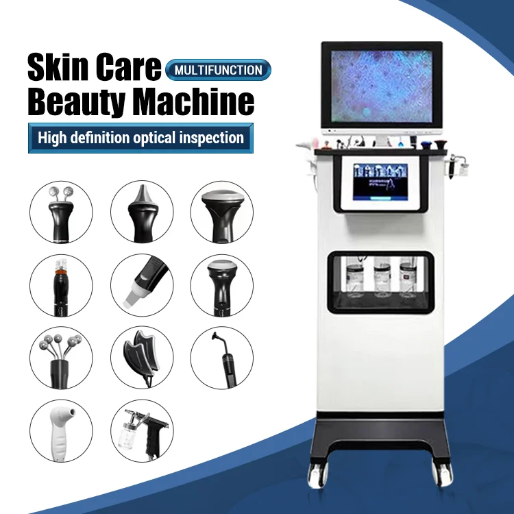 2024 Beauty Spa skin Repair care deep cleaning 11in1 Water dermabrasion facial Microdermabrasion Machine