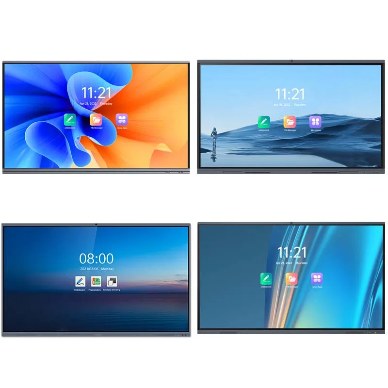 China factory supply 75 inch smart trace board interactive whiteboard with wireless network