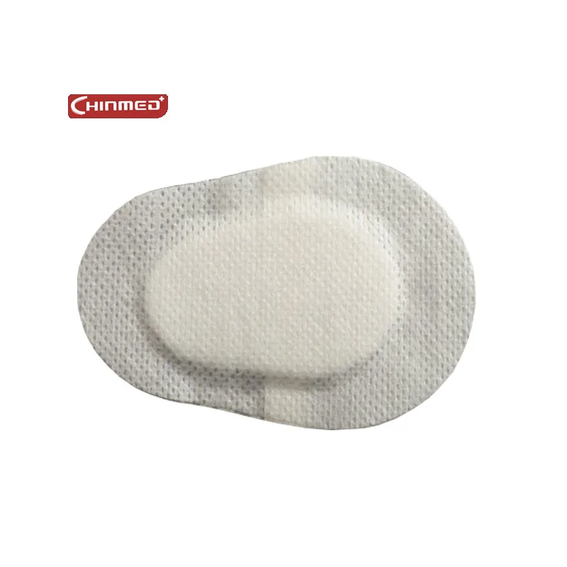6*8Cm Non-Woven Adhesive Wound Dressing Absorbent Sterile Eye Pad Wound Dressing