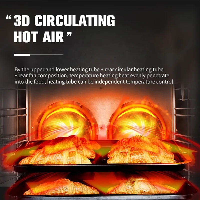 Reliable 3-in-1 Electric Toaster Oven Breakfast Maker Machine for Home & Hotel Use Mini Oven Safe