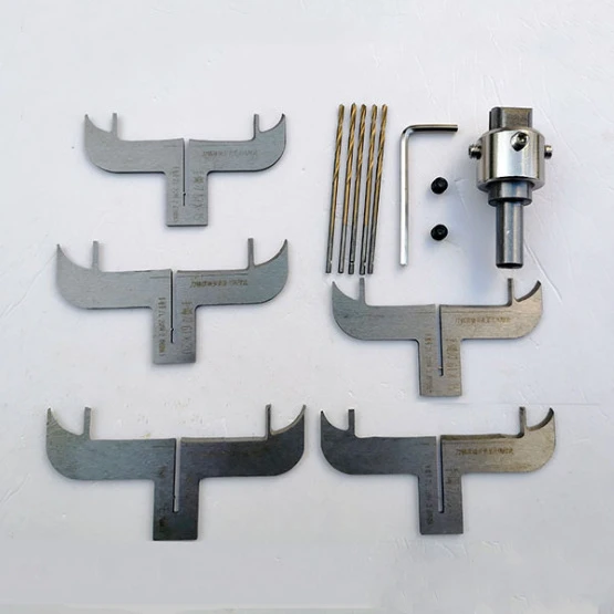 Wooden Bracelet Ring Milling Cutter Blades Woodworking Drill Bit Tool Kit for Making Personalized Wooden Rings and Jewelry
