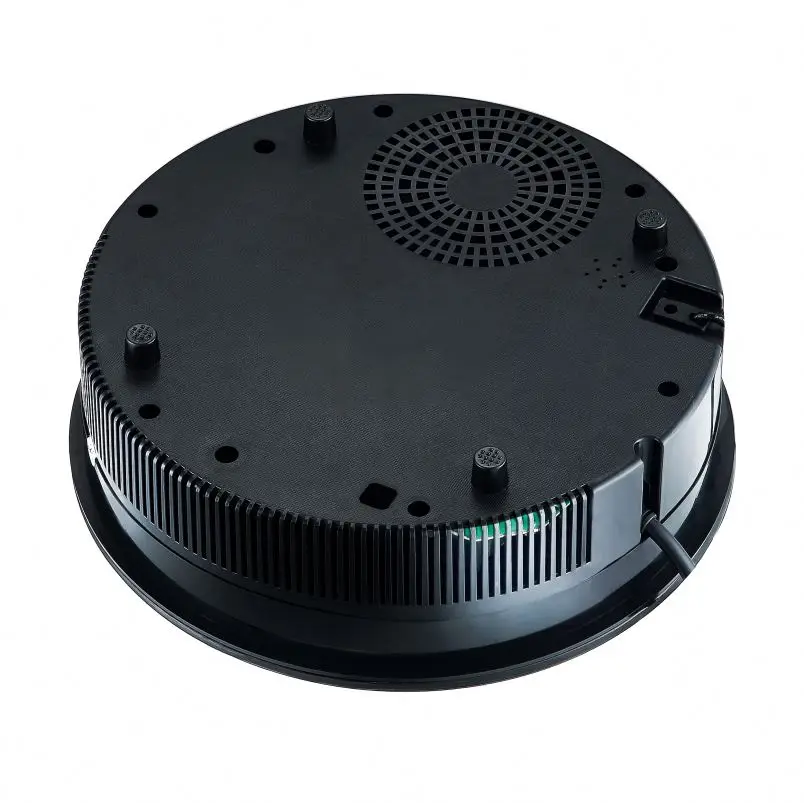 
Premium round black Commercial Concave Fry Induction Wok Cooker 